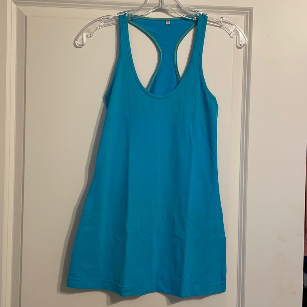 Blue Lululemon Tank Top. Size 6.